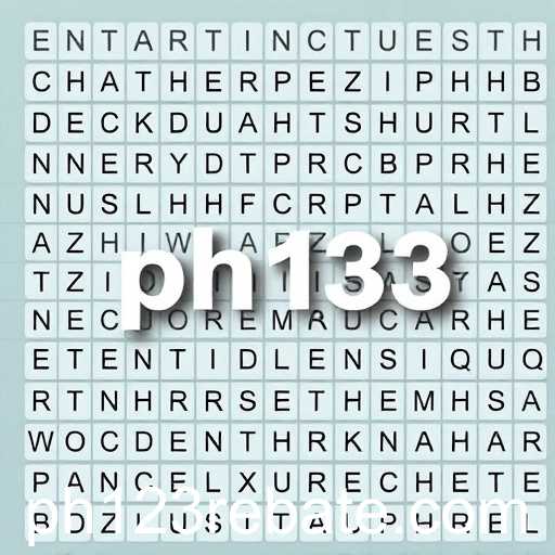 The Compelling World of Word Puzzles: Exploring the 'ph123' Experience